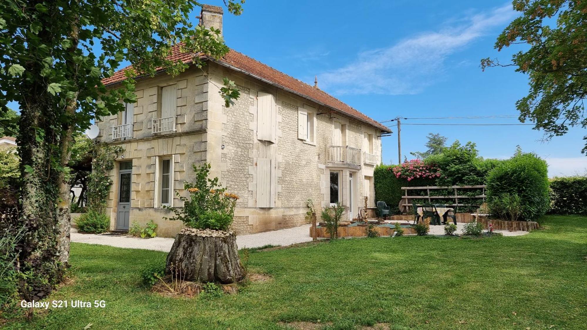 Logis De Pagnolet Villa Ozillac Bagian luar foto